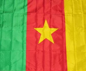 Puzzle Σημαία του Καμερούν
